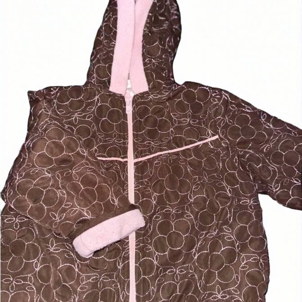 Brown and Pink coat